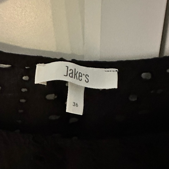 Jake’s eyelet black top - Picture 2 of 4